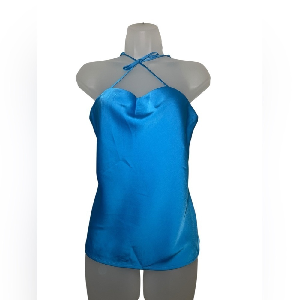 Skies Are Blue New NWT Bow Blue Camisole Cami Women’s Size S